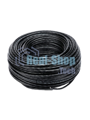 Кабель Cablexpert FPC-5051E-4-CU-OUT/100, FTP outdoor 4x2x0.51, медный, кат.5e, однож., 100м, box, черный