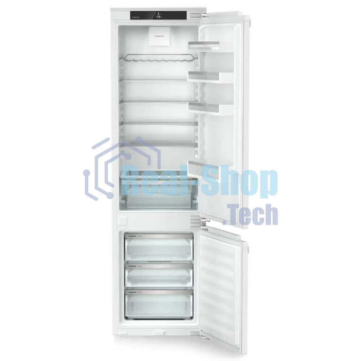 Встраиваемый холодильник Liebherr Pure, ниша 194 см, EasyFresh, МК NoFrost 3 контейнера, сенсорный дисплей Touch, door-on-door.