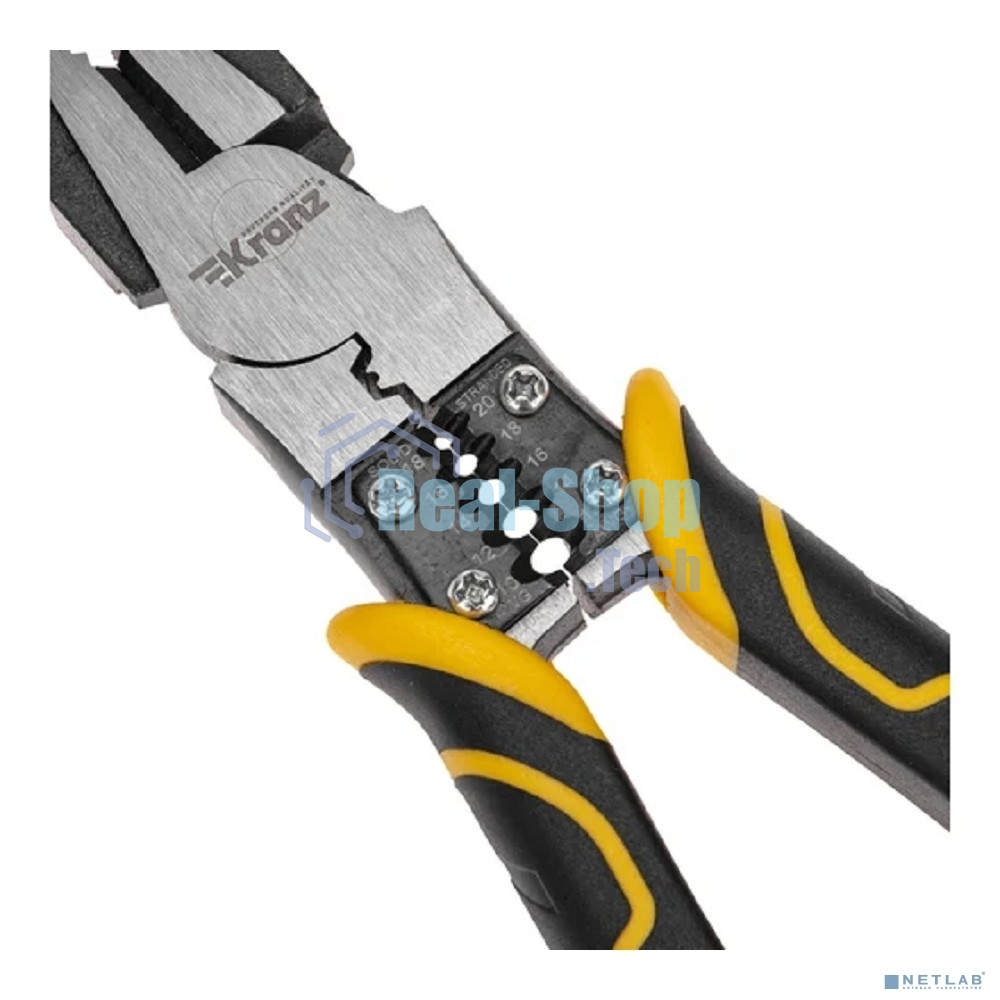 Плоскогубцы многофункциональные универсальные Kranz 200 мм