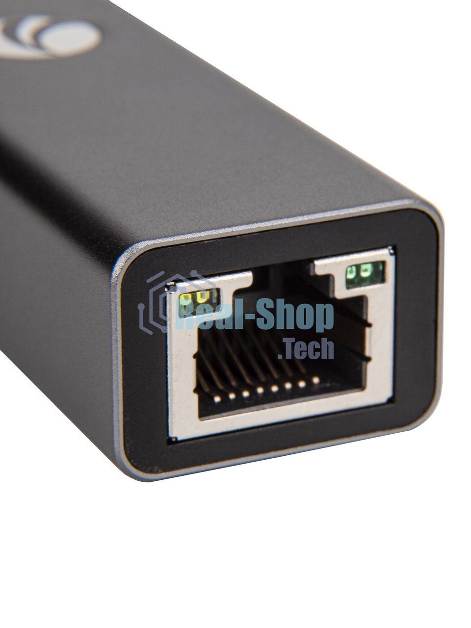 Кабель-переходник USB 3.0 (Am) --> LAN RJ-45 Ethernet 1000 Mbps, Aluminum Shell, VCOM DU312M
