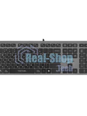Клавиатура проводная A4Tech Fstyler FX50, USB, серый