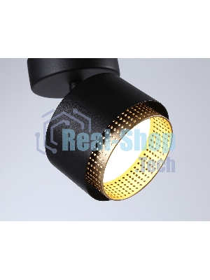 Светильник Ambrella light TN71282 BK/GD черный/золото GX53 max 12W D95*137