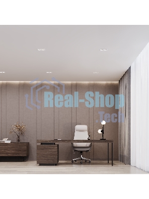 15277/LED / Светильник встраиваемый 20W 3000K белый IP44