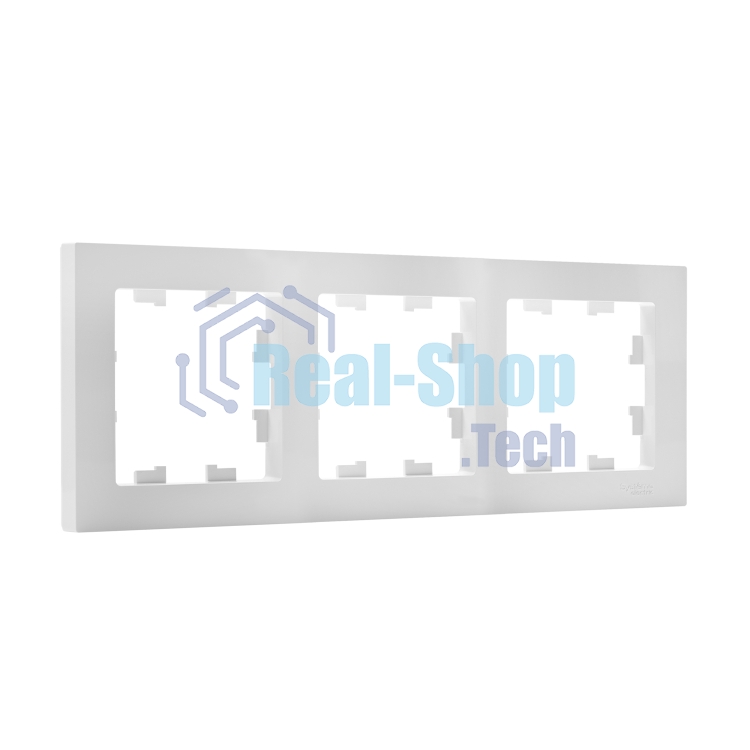 Рамка 3-м AtlasDesign универс. бел. SchE ATN000103