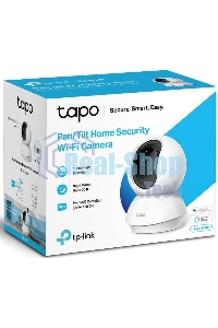 Камера 1080P indoor IP camera, 360° horizontal and 114° vertical range, Night Vision, Motion Detection, 2-way Audio, support 128G MicroSD card