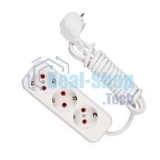 Удлинитель 3х3 м с заземл. 16А IP20 Lezard 720-0303-301