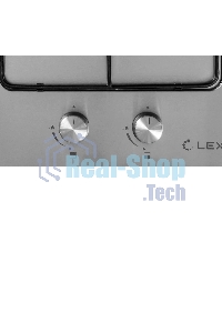 Газовая варочная панель LEX GVS 320 IX1000/3000Вт 2конфорки нерж.сталь