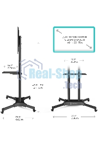 Стойка для телевизора ONKRON TS1351 черный 40