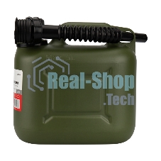 Канистра Rexant для ГСМ и технических жидкостей, вертикальная 5 л, пластиковая, усиленная