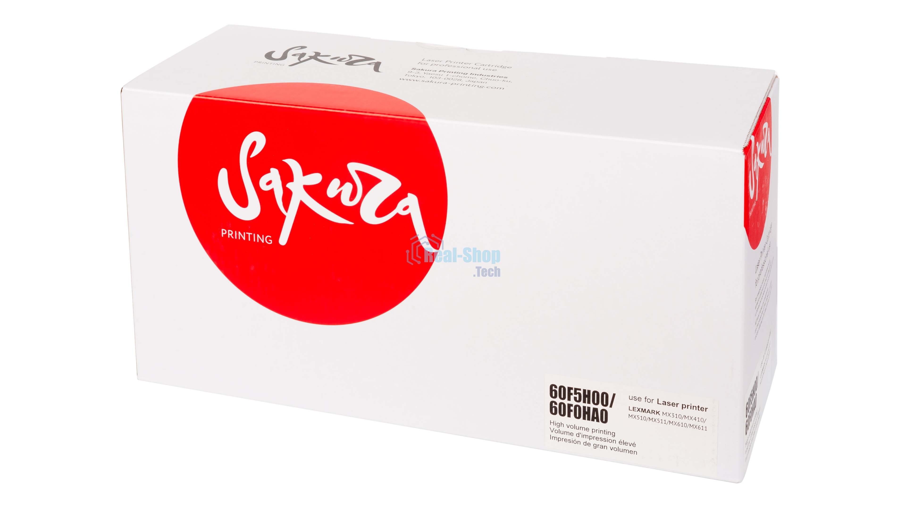 Картридж Sakura 60F5H00/60F0HA0 для Lexmark MX611de,MX511de, MX410de, MX611dhe, MX511dhe, MX510de, MX310dn, MX511dte, черный, 10 000 к.
