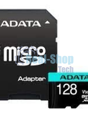 Флеш карта MICRO SDXC 128Gb W/AD. AUSDX128GUI3V30SA2-RA1 ADATA