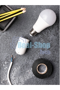 Патрон Е27 пластиковый подвесной термостойкий пластик бел. PROxima