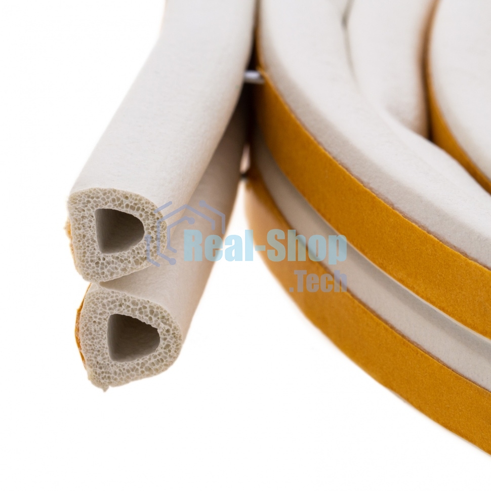 Уплотнитель резиновый Сибртех, 6 м, профиль 