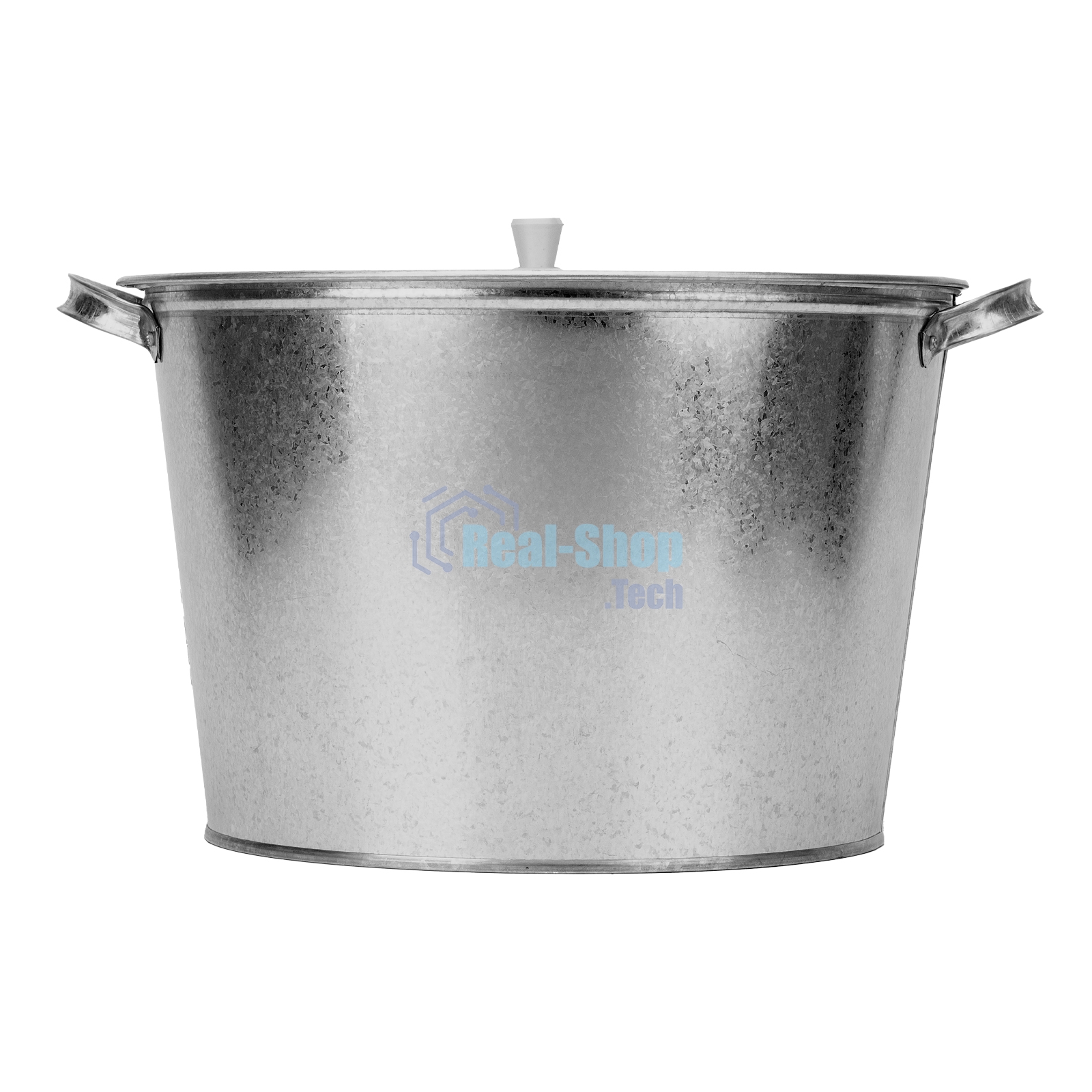 Бак Россия для воды оцинкованный с крышкой 20л, 67548