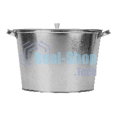 Бак Россия для воды оцинкованный с крышкой 20л, 67548