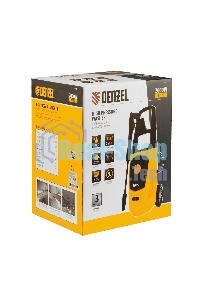 Моечная машина высокого давления Denzel R-170, 2000 Вт, 170 бар, 360 л/ч, колесная 58228