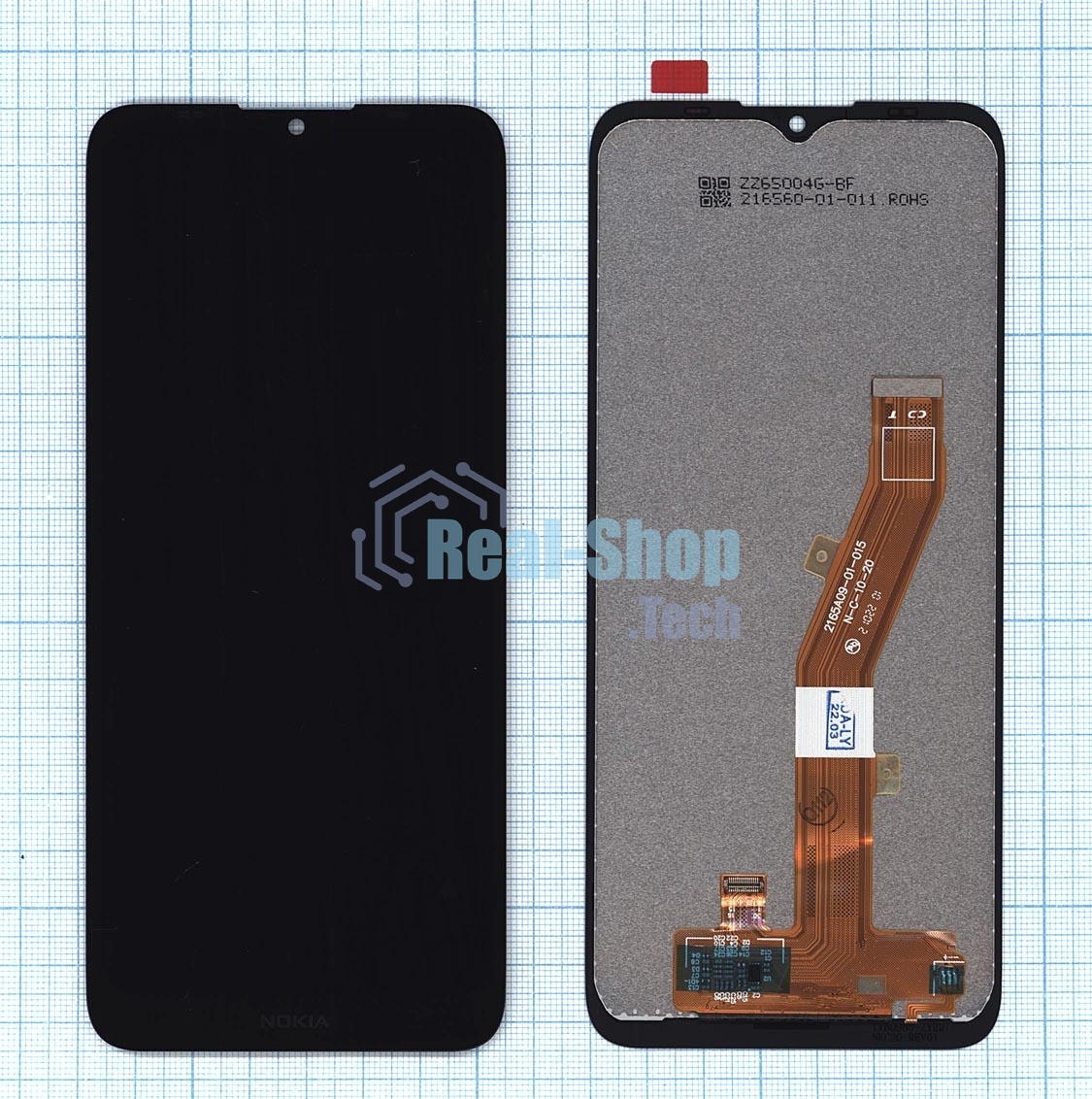 Дисплей для Nokia C20 \ C10 черный