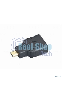Переходник Gembird Переходник HDMI-microHDMI 19F/19M, золотые разъемы, пакет