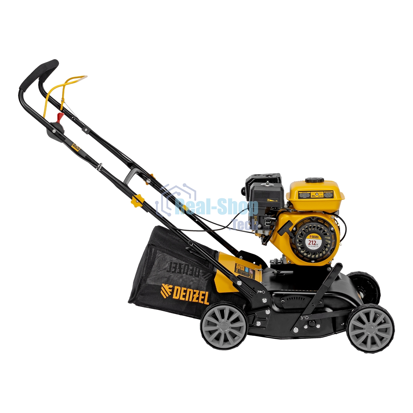 Скарификатор-аэратор бензиновый Denzel SAG-400, 212 см3, -15/+10 мм, 40 см