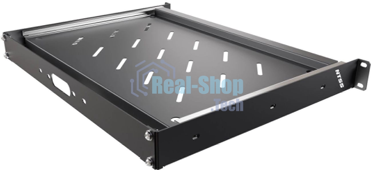 Полка выдвижная NTSS NTSS-MSKB-U-BL 1U нагр.:20кг. 19
