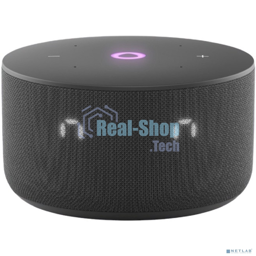 Умная колонка Yandex Станция Мини 3 Алиса черный 12W 1.0 BT/Wi-Fi