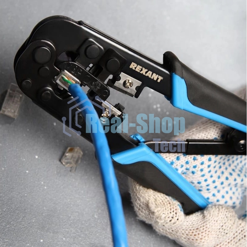 Кримпер для обжима Rexant HT-568R (12-3432-1) 8P8C/6P6C (HT-568R) (TL-568R)