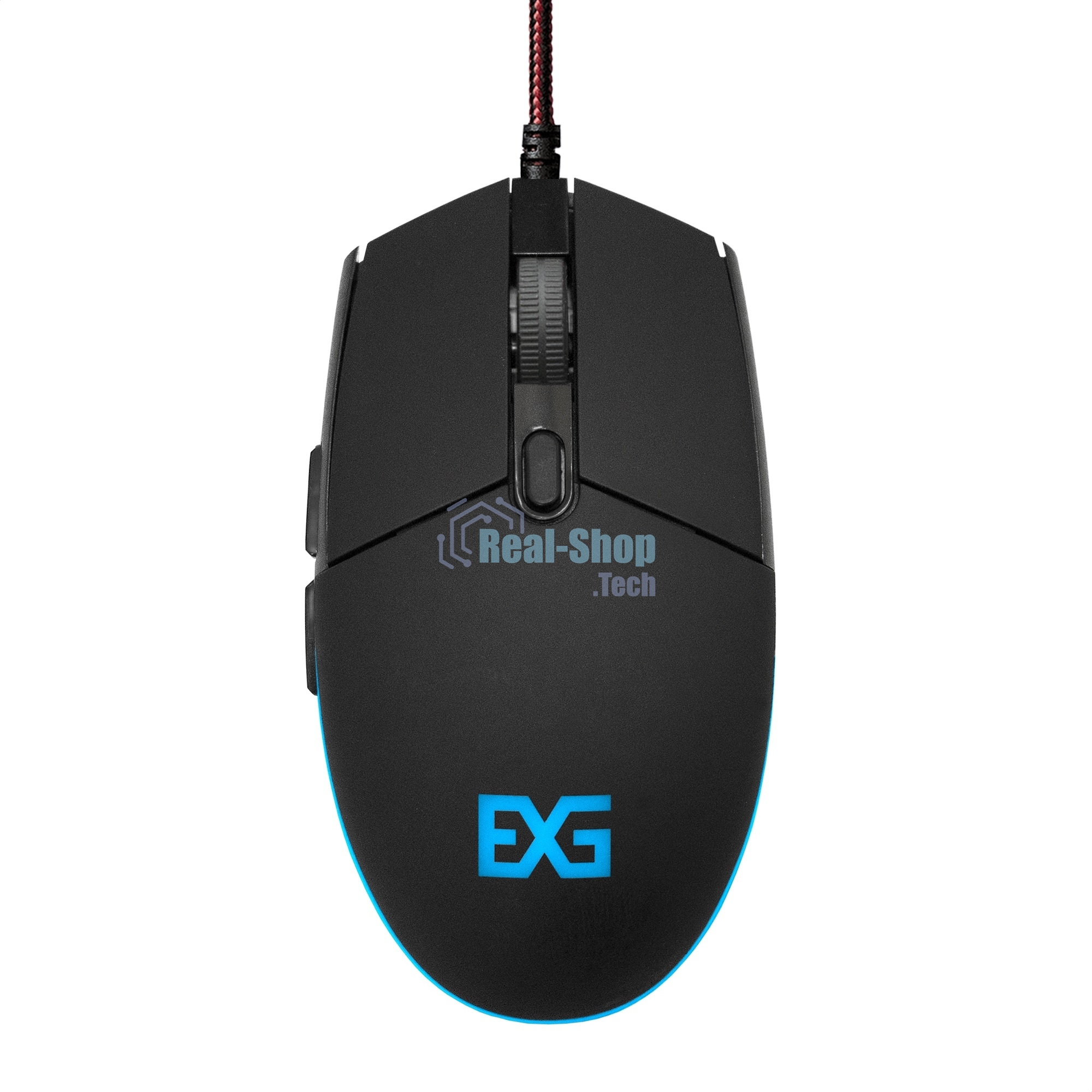 Мышь проводная ExeGate SL-9066 черный, 2400 dpi, USB, кнопки - 6