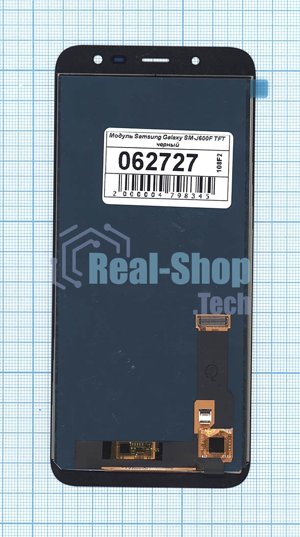 Дисплей для Samsung Galaxy J6 2018 SM-J600F в сборе с тачскрином (TFT) черный