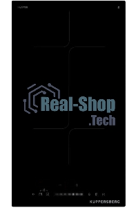 Индукционная варочная панель Kuppersberg ICI 316, 30 см, индукция, High-Tech, inverter, прямой край, 9 уровней мощности, бустер, Stop and Go, Flexi-zone, автоматическое отключение, таймер, индикатор остаточного тепла, сенсорное/слайдерное управление, черн