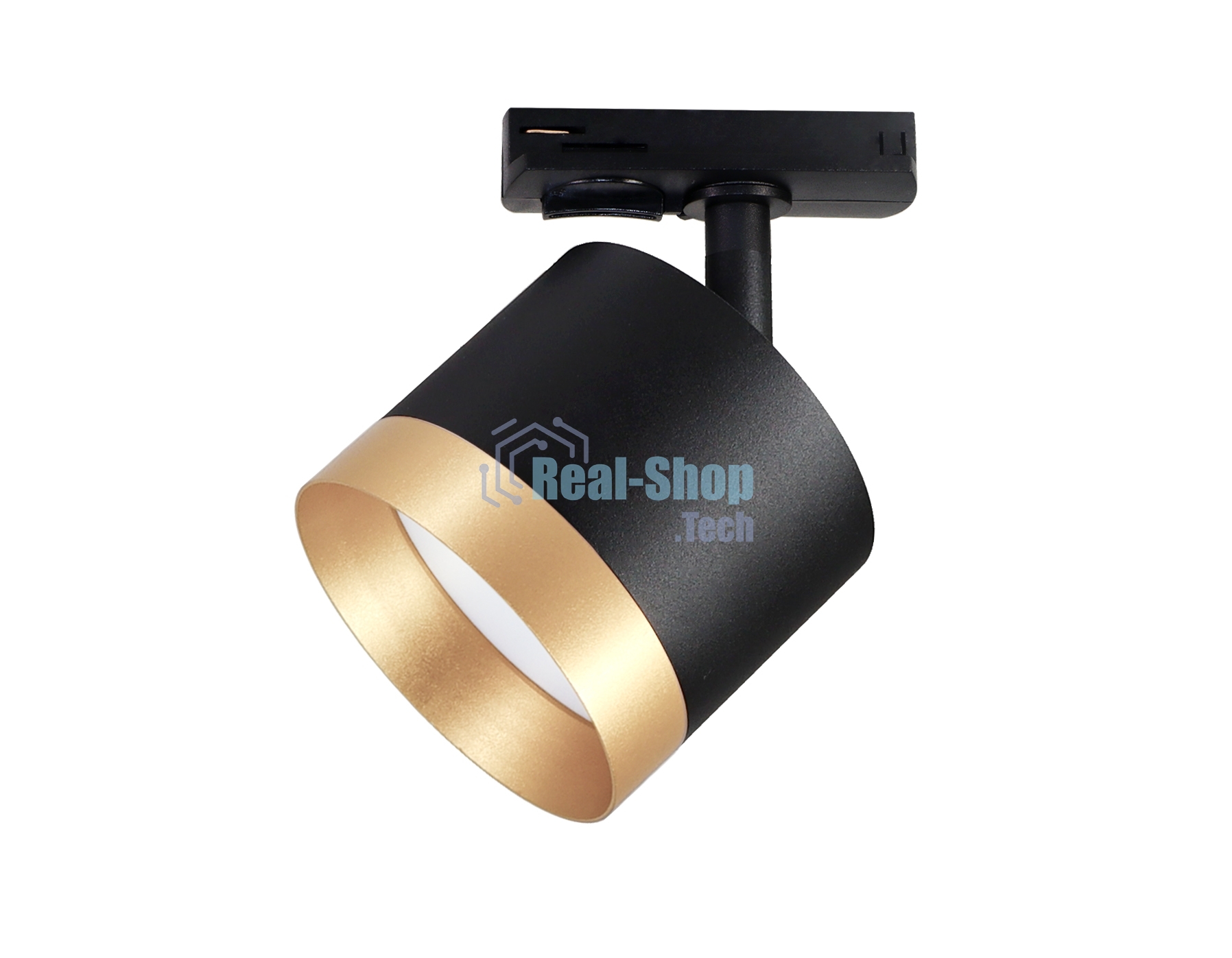 Трековый однофазный светильник Ambrella light GL5365 BK/GD черный/золото GX53 max 12W
