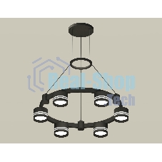 Светильник Ambrella light XR92051203/6 SBK/FR черный песок/белый матовый GX53 (A9205, C9232, N8478)