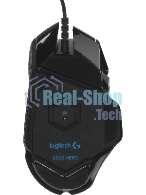 Мышь проводная Logitech G502 HERO черный, 25600 dpi, USB, кнопки - 11