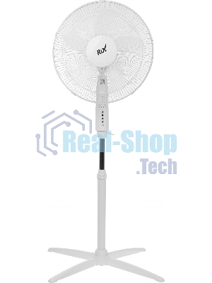 Вентилятор Rix RSF-4500L белый, напольный, 45 Вт, 3 скорости, 36 см