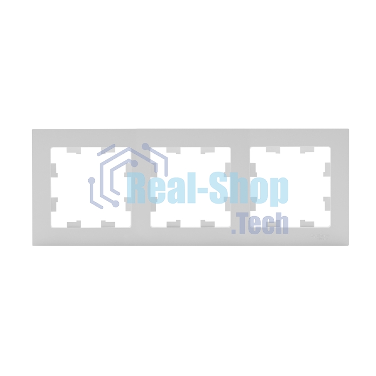 Рамка 3-м AtlasDesign универс. бел. SchE ATN000103