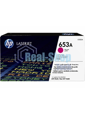 Тонер Картридж HP 653A CF323A пурпурный для HP MFP M680/Flow MFP M680 (16000 стр.)
