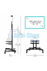 Стойка для телевизора с кронштейном ONKRON TS1552 40