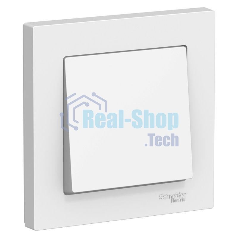 Выключатель 1-кл. ATLAS DESIGN (сх.1) 10АХ в сборе белый SchE