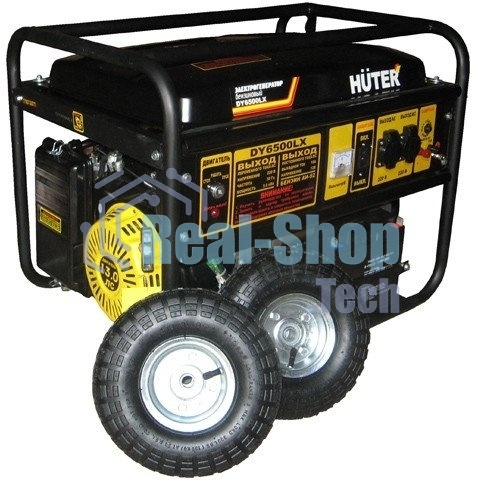 Электрогенератор бензиновый Huter DY6500LX, 5.5 кВт, 71 дБ, 89 кг