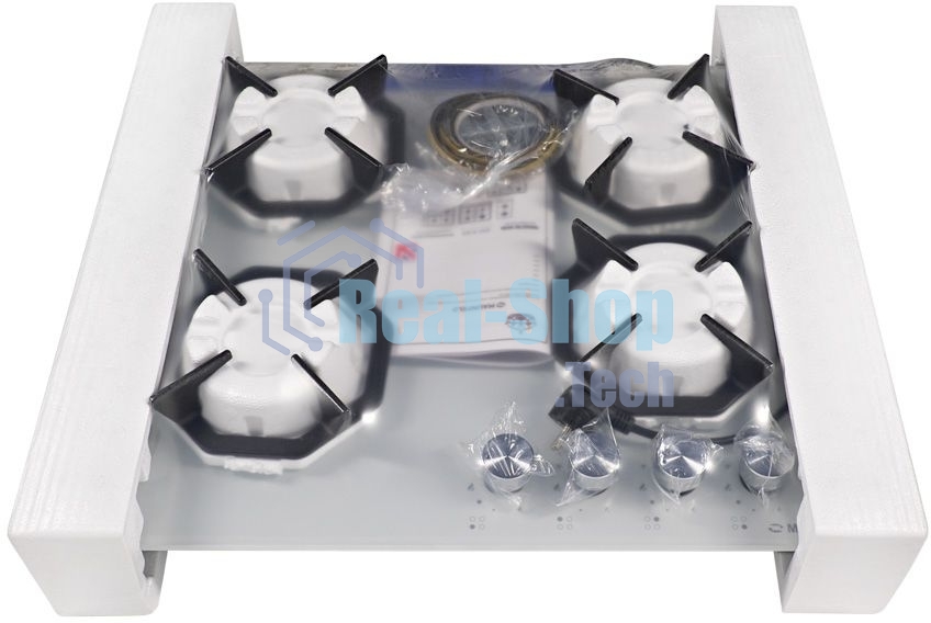 Газовая варочная панель Maunfeld EGHG.64.2CW/G белый