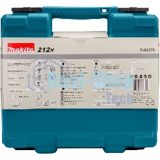 Набор принадлежностей Makita E-06270 212 предметов (жесткий кейс)