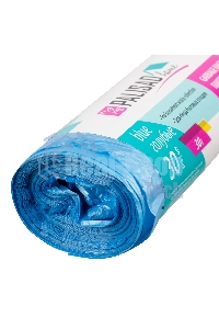 Пакеты для мусора Home Palisad 30 л x 30 шт. голубые