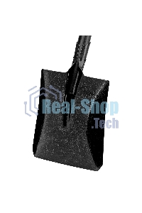 Лопата совковая углубленная, 230х285х1310 мм, деревянный черенок, с рукояткой, LUXE Palisad