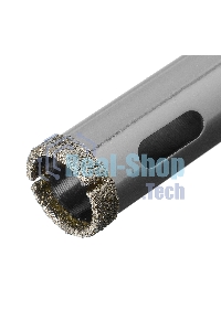 Сверло алмазное Matrix по керамограниту, 14 х 67 мм, 3-гранный хвостовик