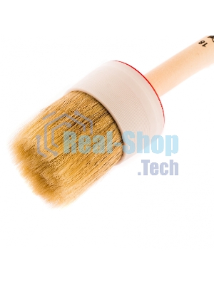 Кисть круглая MTX 82088 №18 (60 мм), натуральная щетина, деревянная рукоятка