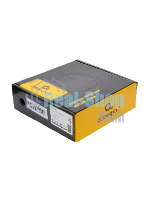 Кабель Cablexpert FPC-5051E-4-CU-OUT/100, FTP outdoor 4x2x0.51, медный, кат.5e, однож., 100м, box, черный