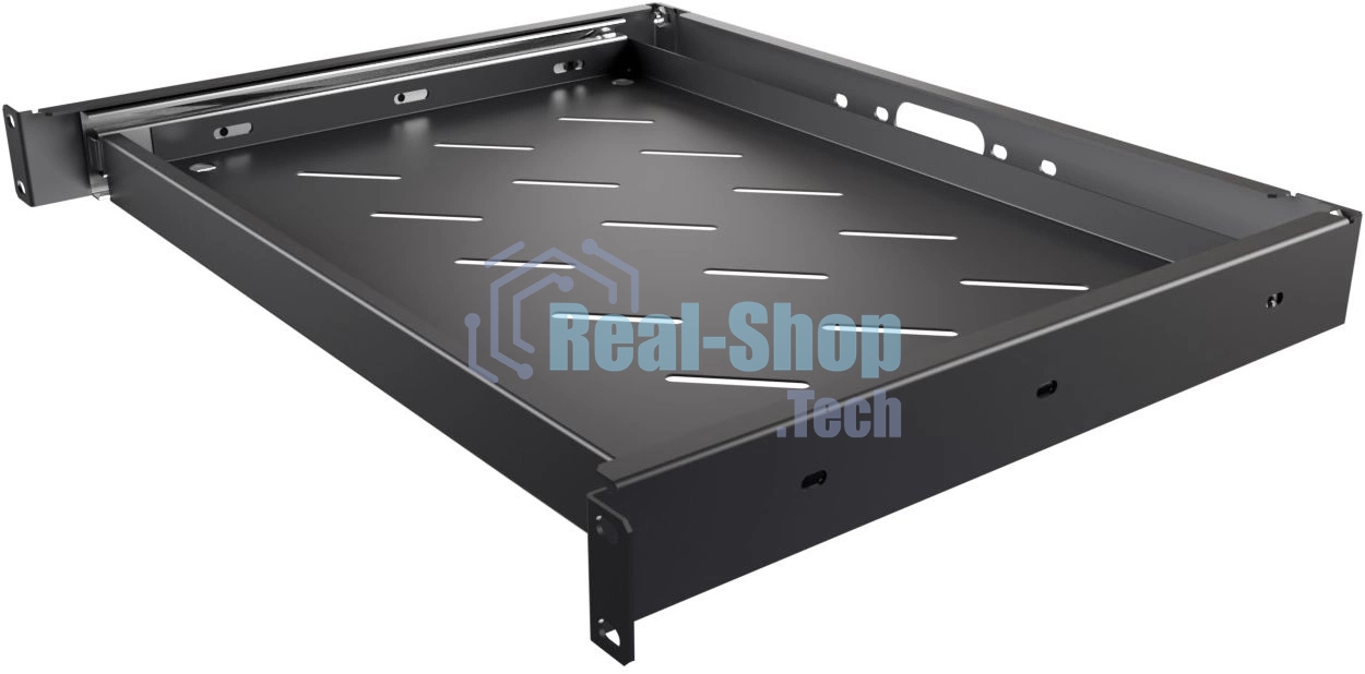 Полка выдвижная NTSS NTSS-MSKB-U-BL 1U нагр.:20кг. 19