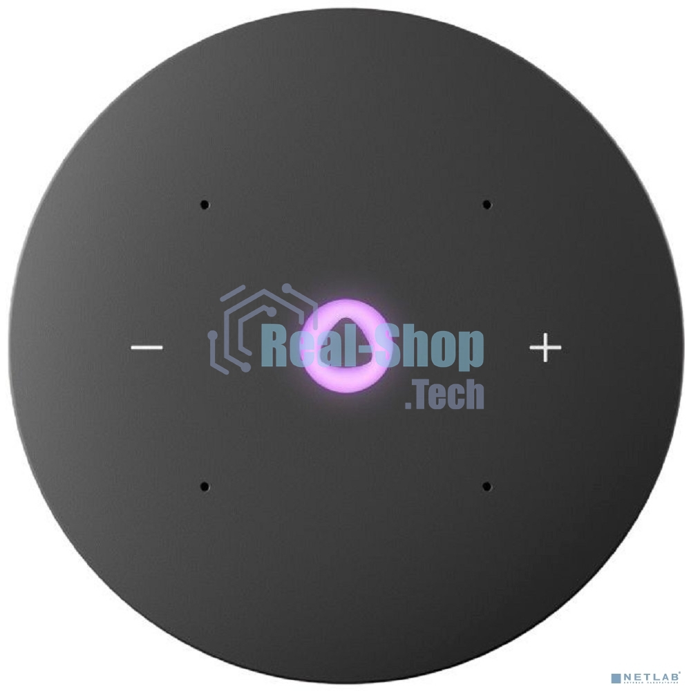 Умная колонка Yandex Станция Мини 3 Алиса черный 12W 1.0 BT/Wi-Fi