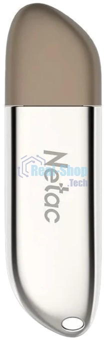 Флешка USB R/W Netac U352 8Gb NT03U352N-008G-20PN, USB 2.0, с колпачком, металлическая