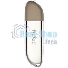 Флешка USB R/W Netac U352 8Gb NT03U352N-008G-20PN, USB 2.0, с колпачком, металлическая