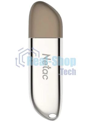 Флешка USB R/W Netac U352 8Gb NT03U352N-008G-20PN, USB 2.0, с колпачком, металлическая